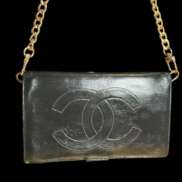 CHANEL Handbags - CHANEL CC Logo Leather Long Bifold Wallet/7AE0255. luxurious fashion handmade